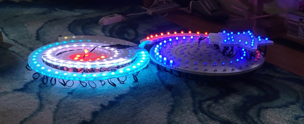 Spiral tree pixel comparison...